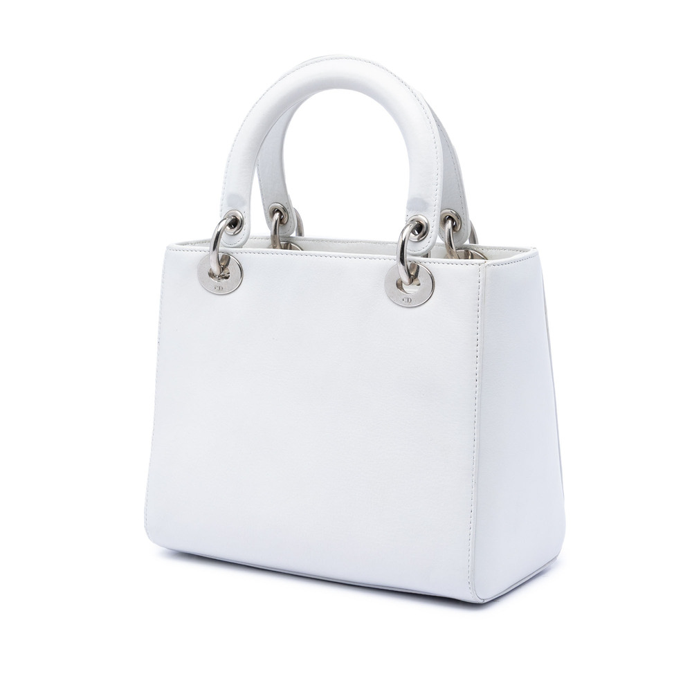 Pre-Loved Dior Medium Calfskin Lady Dior - Picture 2 of 6
